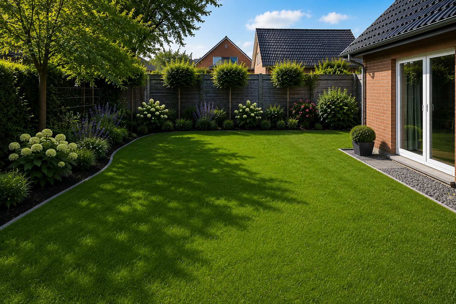 Gartenbau & Zaunbau nachher