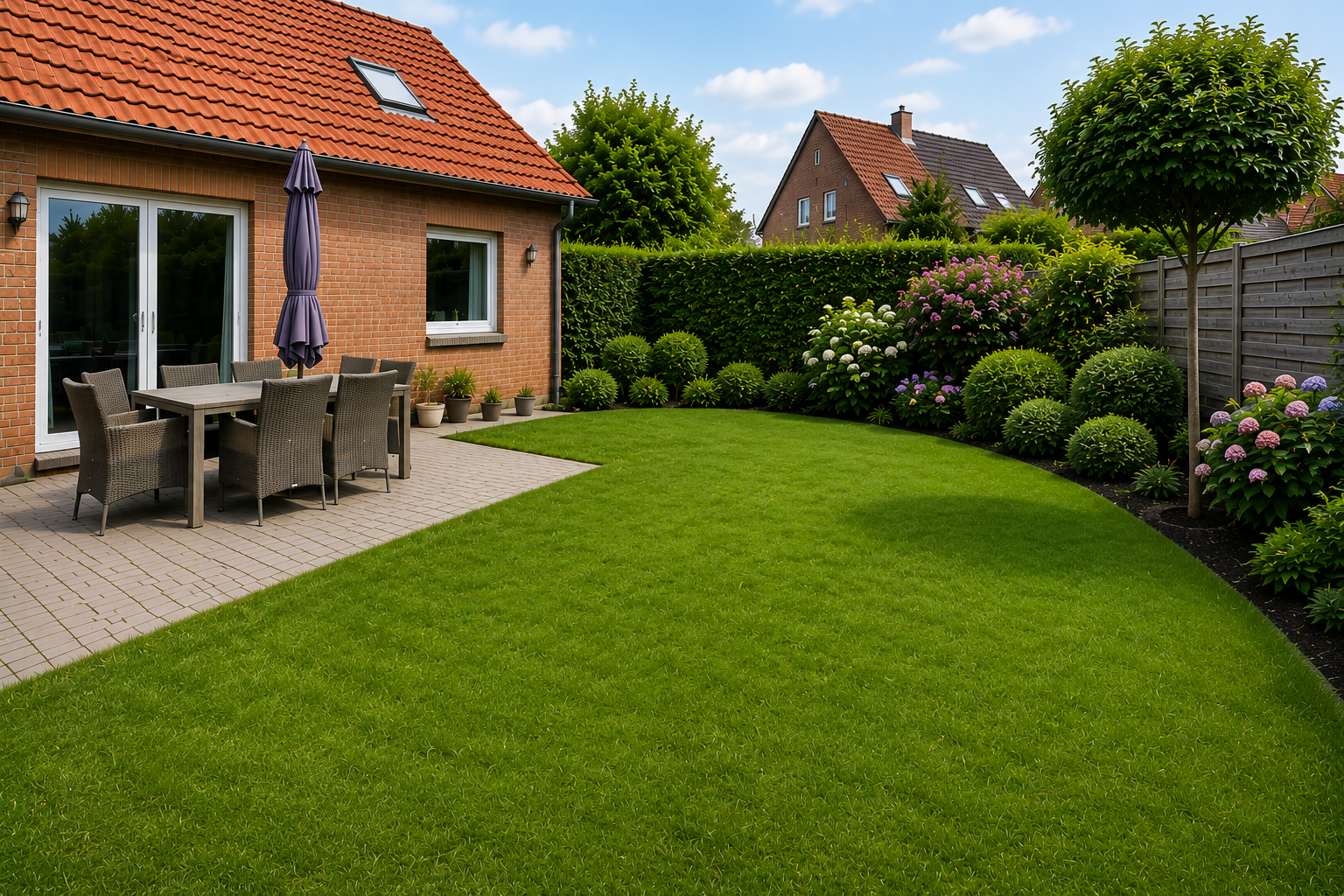 Gartenbau & Zaunbau nachher