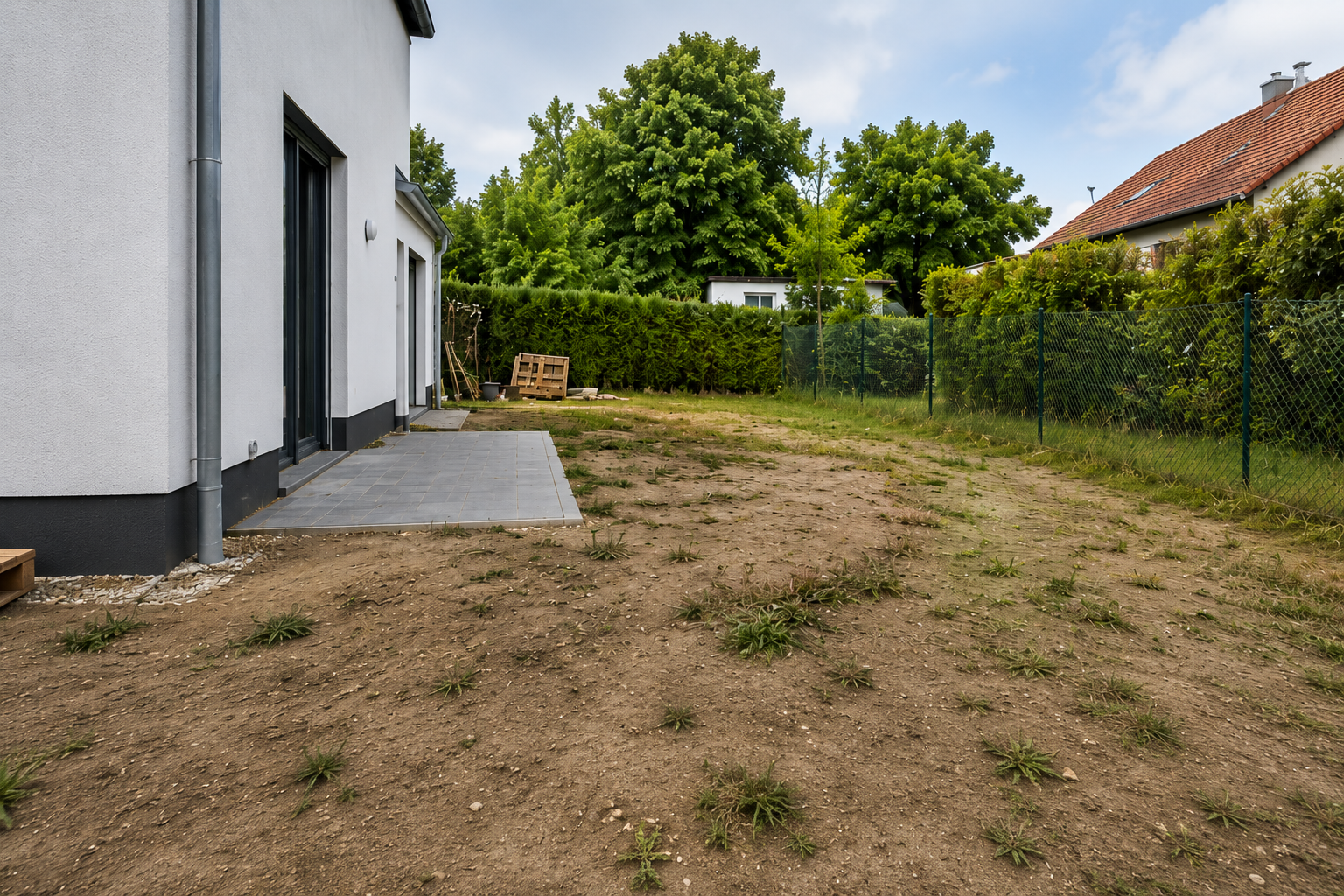 Gartenbau & Zaunbau vorher