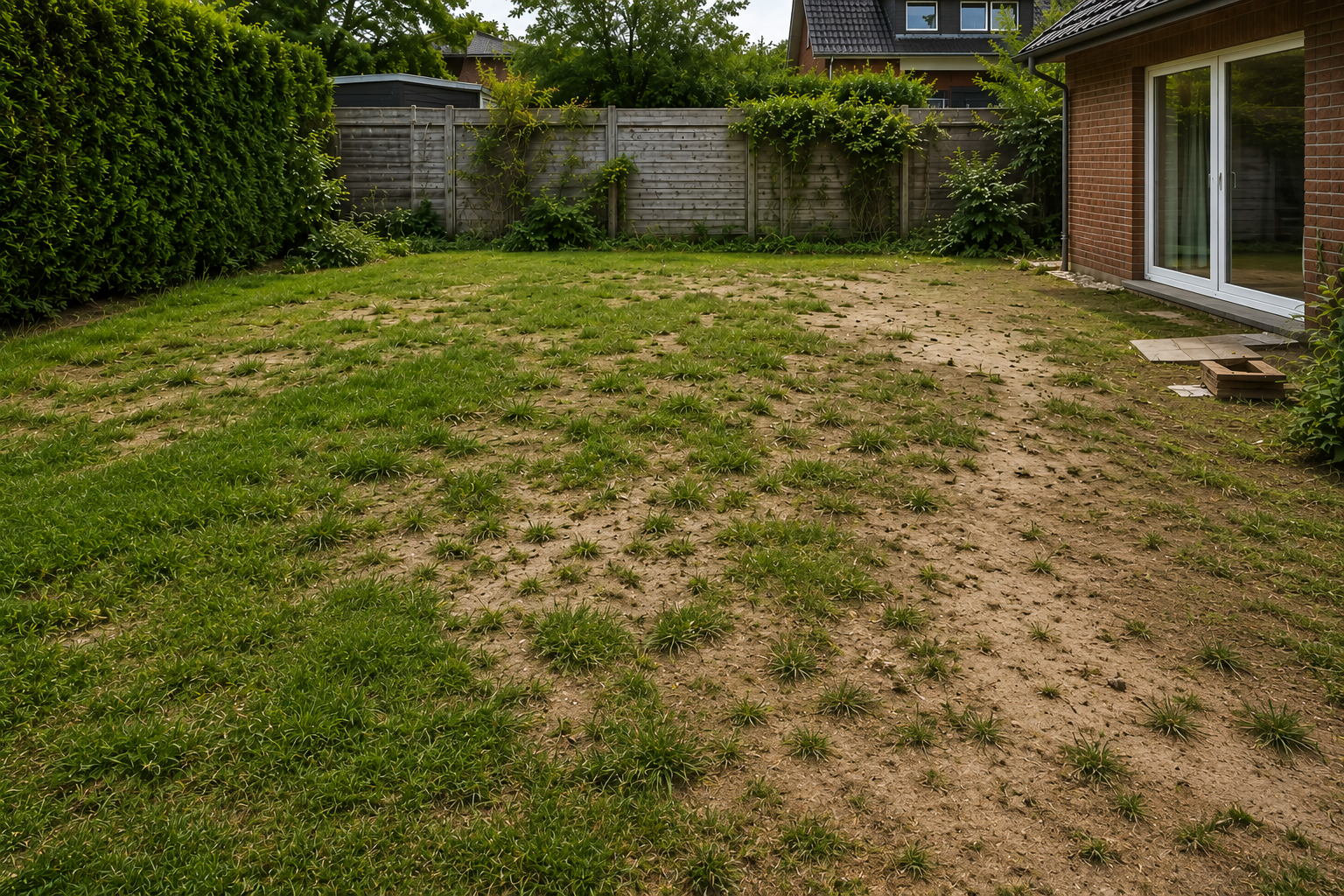 Gartenbau & Zaunbau vorher